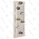 Unlike many over-the-door shoe organizers with pockets, this rack can fit bulkier footwear. Plus, it frees up your already limited floor space for, uh, walking or other storage containers.